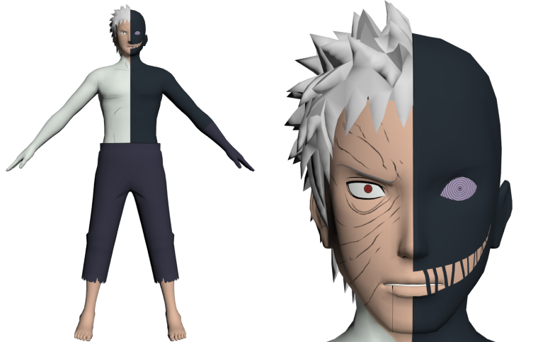 Тоби без маски Наруто