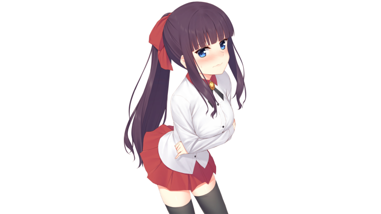 Аниме девушки на прозрачном фоне