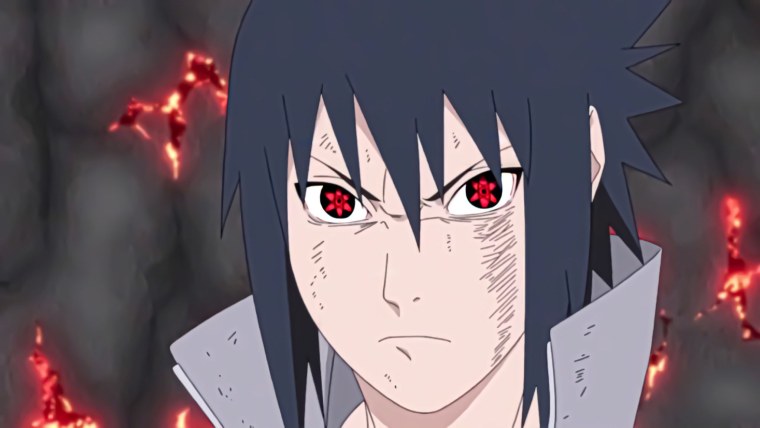 Наруто Саске Шаринган