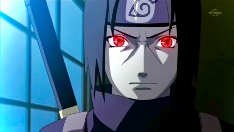 Наруто Саске Шаринган