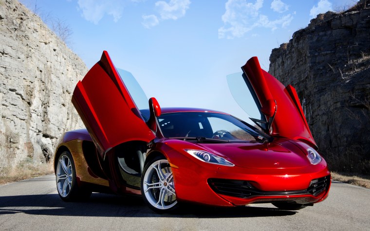 MCLAREN mp4-12c Red