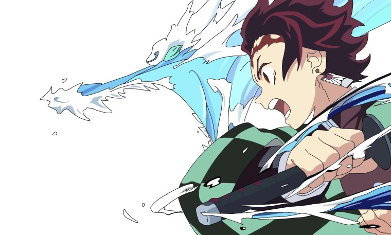 Клинок рассекающий демонов для срисовки