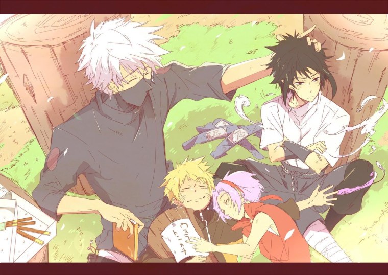 Наруто Саске Какаши