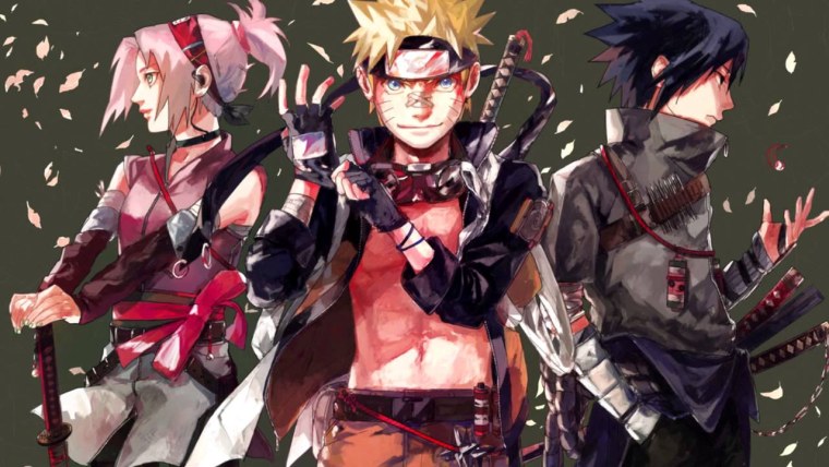 Команда номер 7 Наруто арт