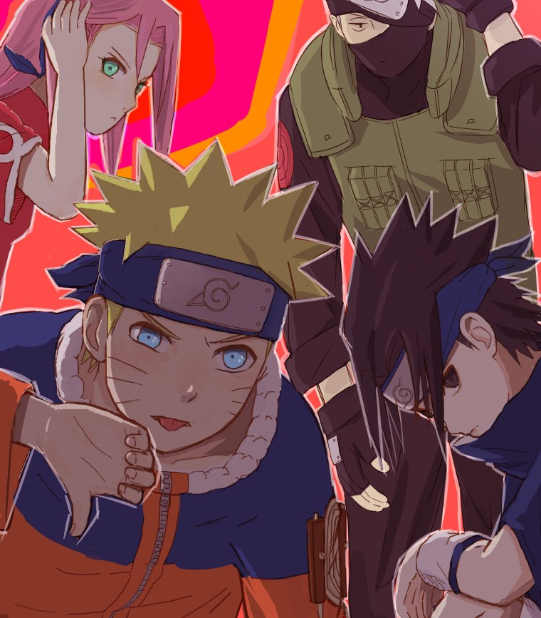 Наруто Узумаки команда 7