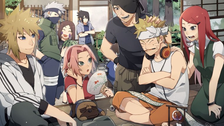 Какаши Обито и Кушина