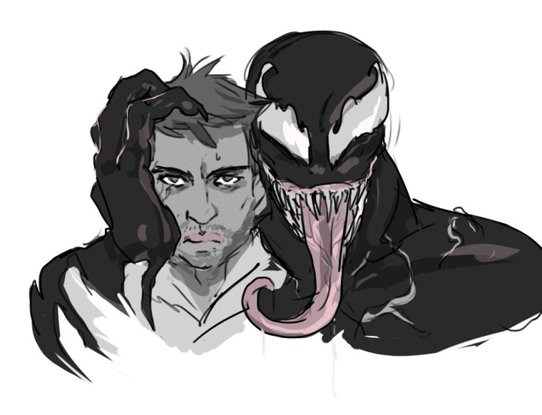 Чиби человек паук и Веном