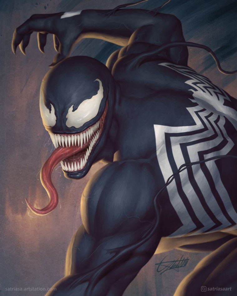 Тату Марвел Веном