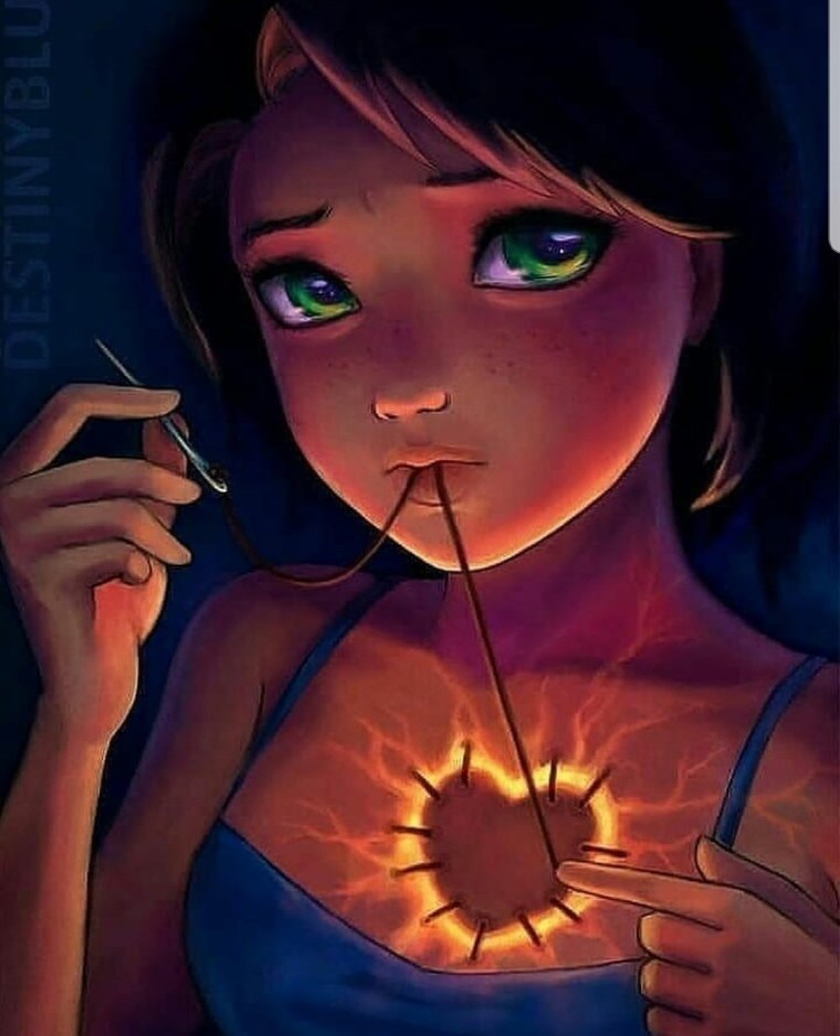 Девушка с разбитым сердцем