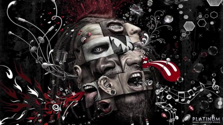 Обои в стиле панк