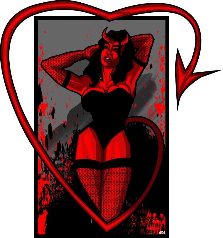 Девушка дьяволица