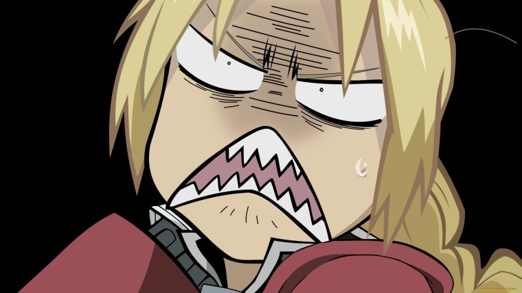 Эдвард Элрик эмоции