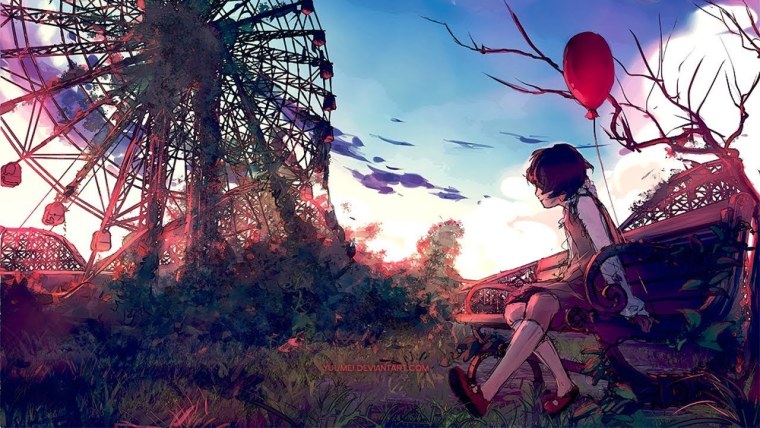 Необычные аниме девушки