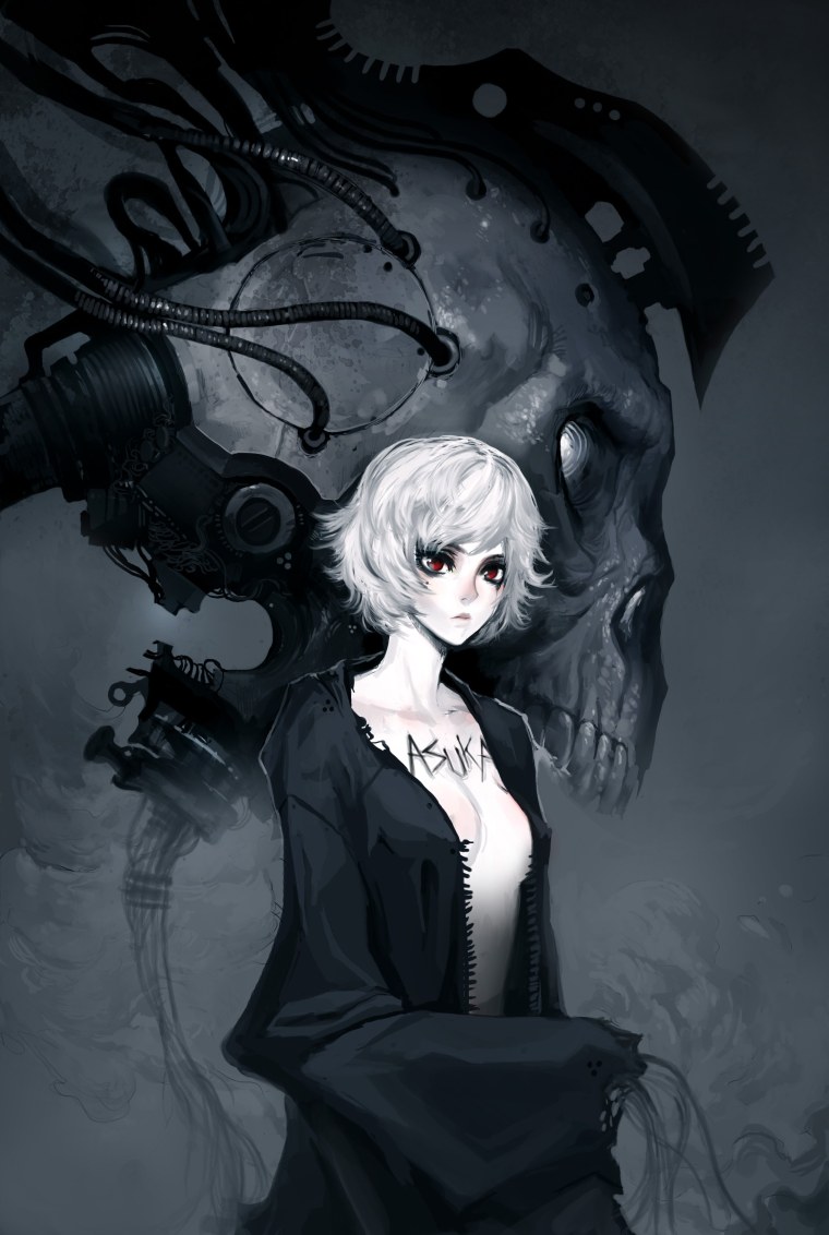 Девушка с радужными крыльями