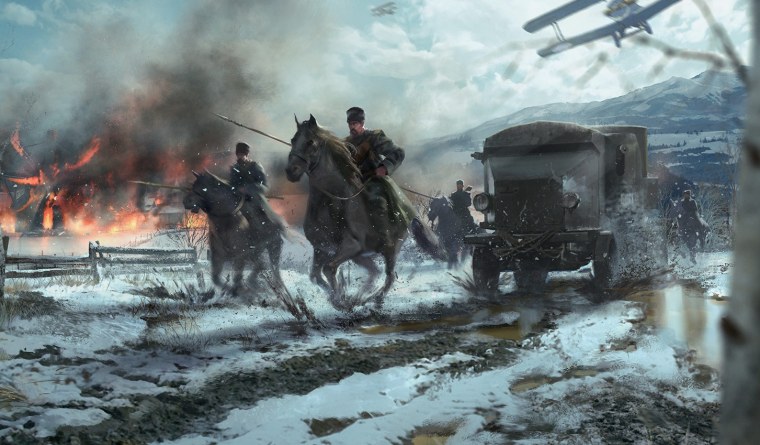 Солдат первой мировой в сеттинге будущего