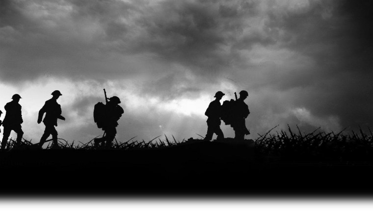 Первая мировая война силуэт