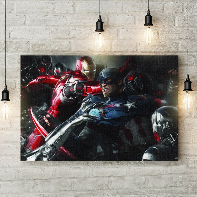 Картина Марвел на стену