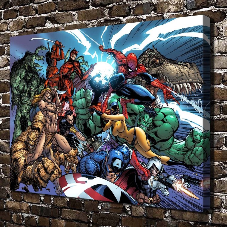Картины Марвел