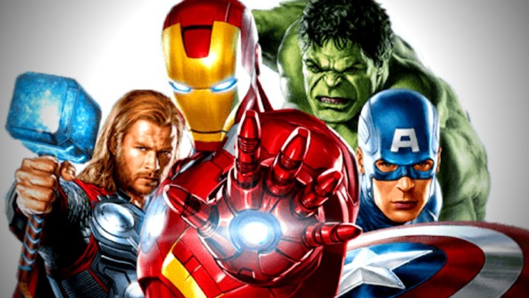 Халк Капитан Америка Железный человек