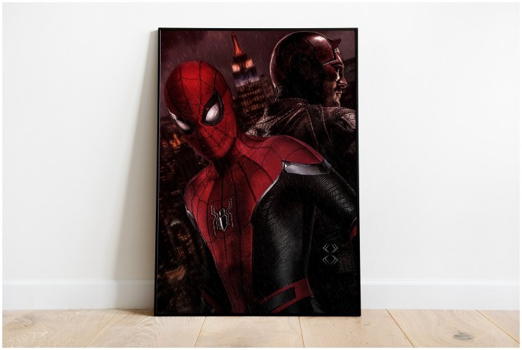 Модульная картина Супергерои