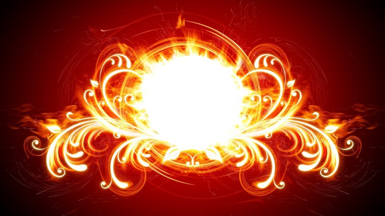 Огненные узоры