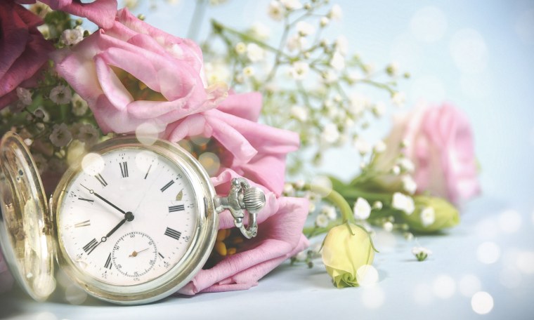 Фон с часами