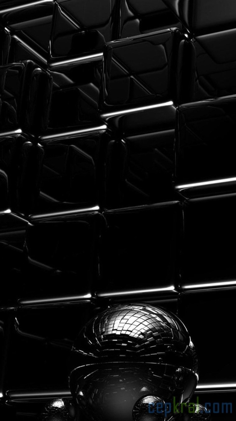 Красивый черный