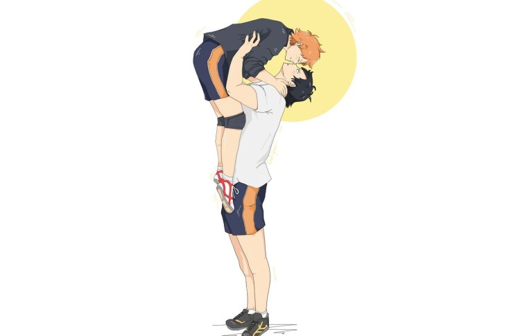 Аниме объятия