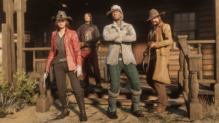 Red Dead Redemption 2 одежда