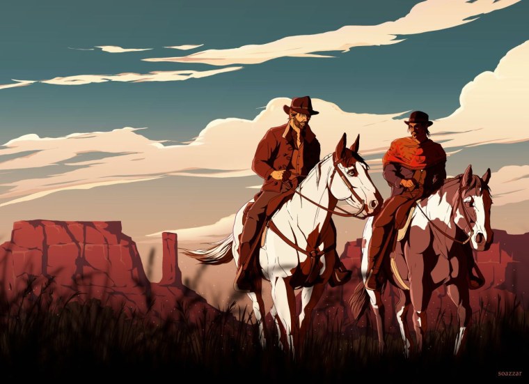 Red Dead Redemption 2 арт