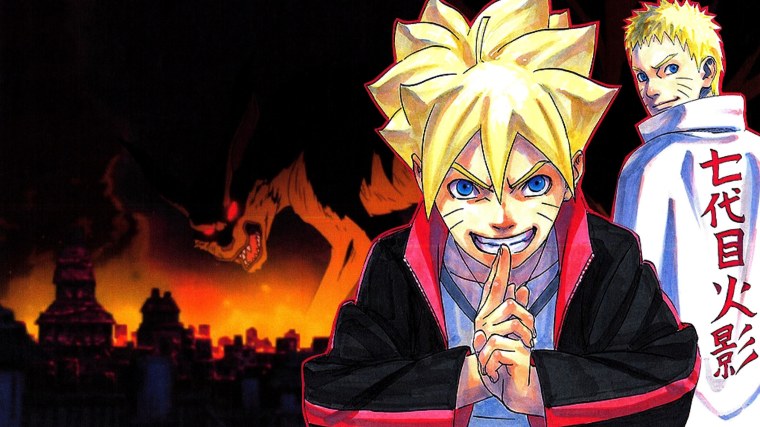 Боруто Сарада Мицуки и Каваки