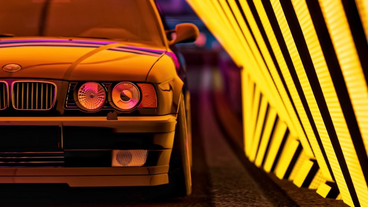 BMW m5 e34 Art