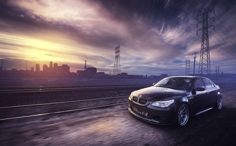 BMW m5 e60 4k
