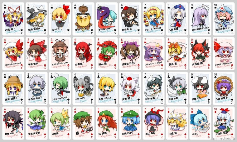 Аниме карточки