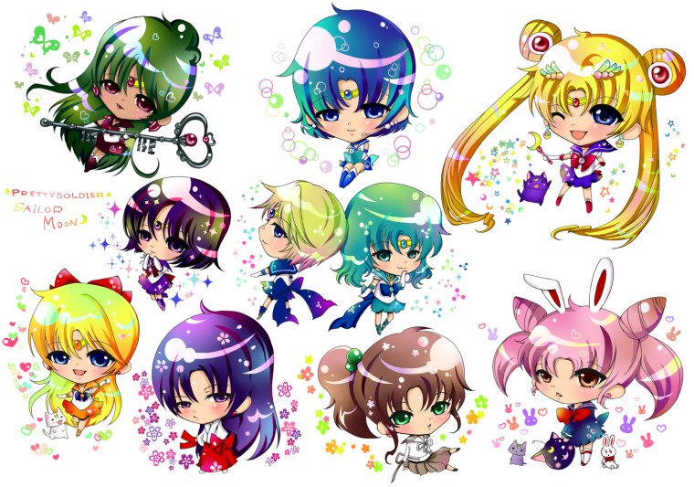 Стикеры для печати аниме