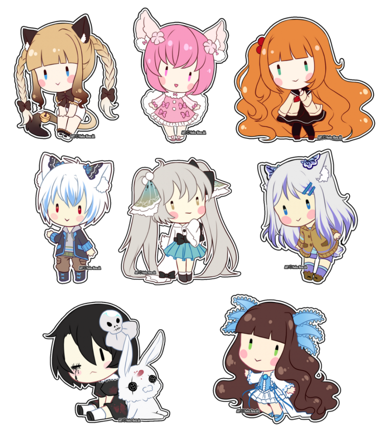 Наклейки Ани