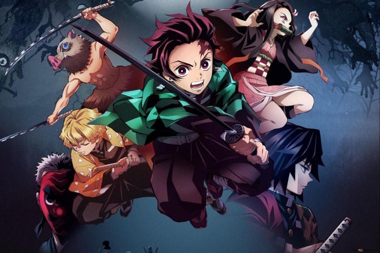 Клинок рассекающий демонов Танджиро демон