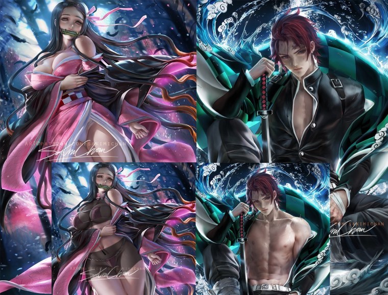 Клинок рассекающий демонов 2 эпизод