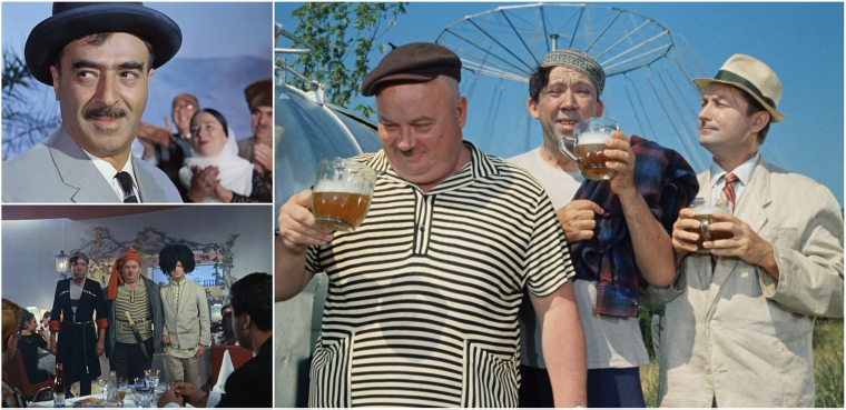 Вицин Моргунов Никулин с пивом