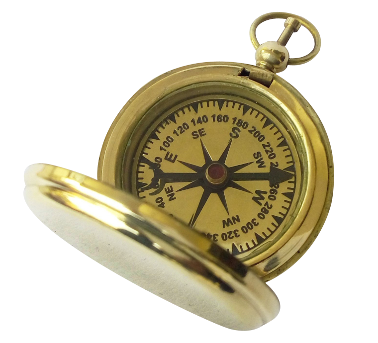 Компас на прозрачном фоне