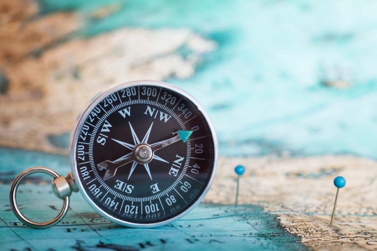 Компас море