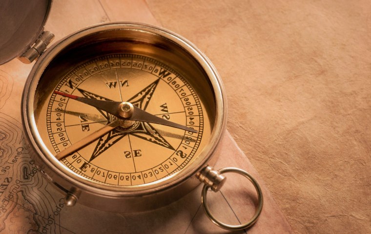 Компас красивый