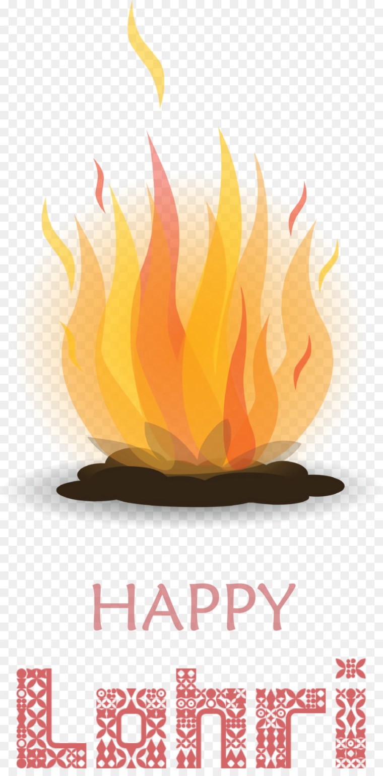 Костер нарисованный