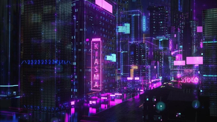 Neon City 4k
