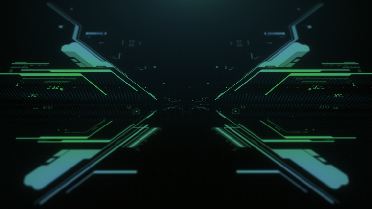 Киберпанк HUD