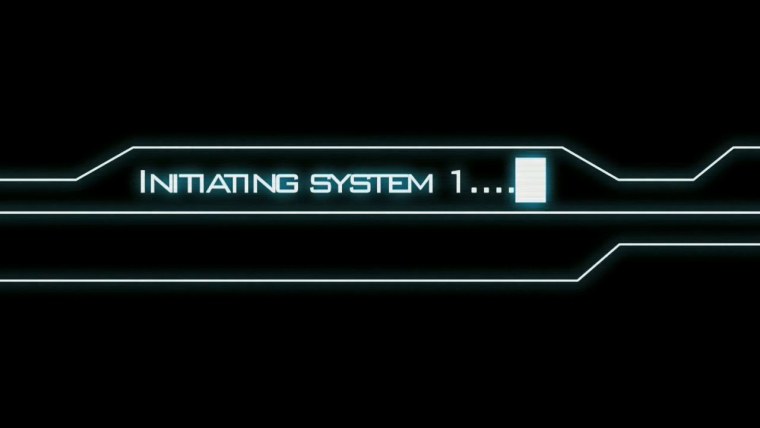 Загрузка в стиле киберпанк