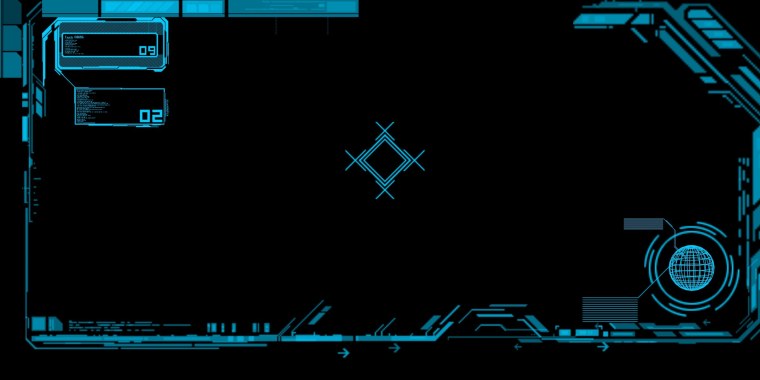 Стиль интерфейса киберпанка
