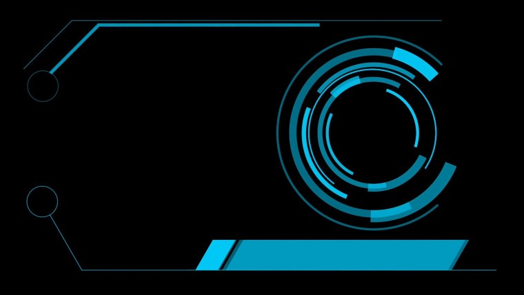 Голографический Интерфейс для фотошопа