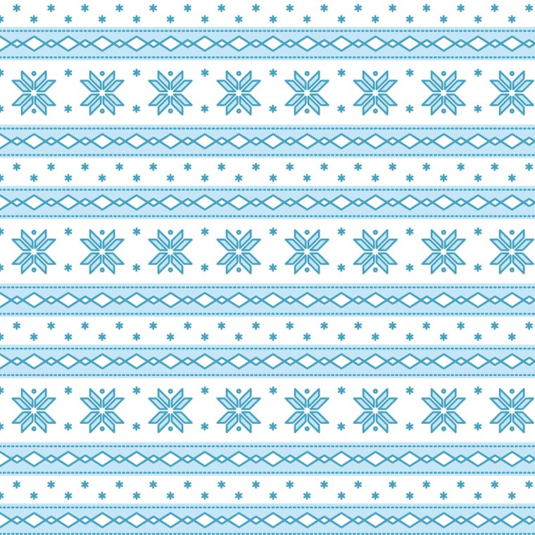 Новогодний вязаный узор