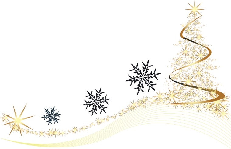 Зимний орнамент в полосе